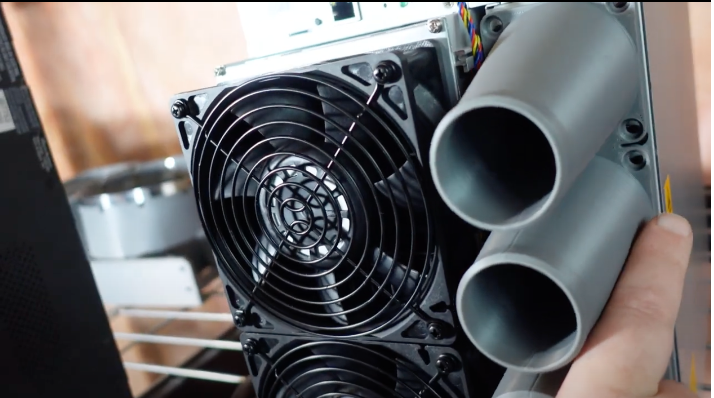Antminer L7 Silent Mode ON!